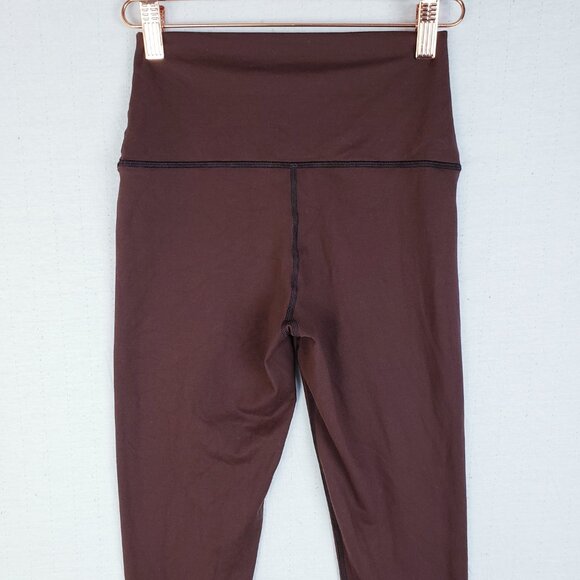 SET Active Performance Leggings in Coco size S Brown Athleisure Gym Running - Picture 9 of 10